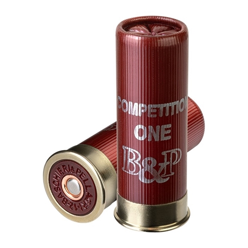 Baschieri & Pellagri Cartridge COMPETITION ONE 12GA 2-3/4'' 1OZ 1160FPS #9 SHOT 250/CASE 12B1CP9