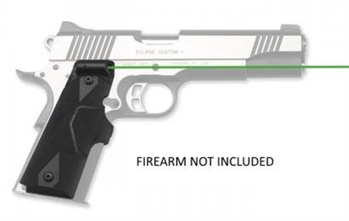 Crimson Trace Corporation Green LaserGrip, Fits 1911 Government/Commander, Black 01-4100-1 LG-401G