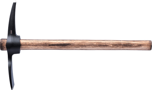 CRKT Chogan Mattock 2.14" 1055 Carbon Steel Blade, Fire Treated Tennessee Hickory Handle, 19" OAL 2738