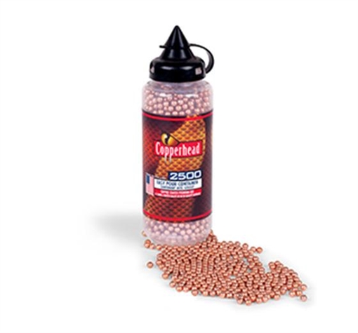 CROSMAN EZ BOTTLE BB COPPERHEAD 2500 COUNT (12 UNIT CASE) 0 0747