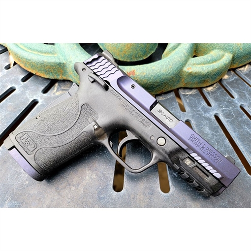Smith & Wesson S&W EZ380 WITH SAFETY PISTOL FX MYSTIQUE PURPLE CERAKOTE NC3