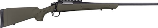 CVA Cascade, Bolt Action Rifle, 350 Legend, 22" Threaded Barrel, 5/8X24 Thread Pattern, Cerakote Finish, Graphite Black, Synthetic Stock, Olive Drab Green, 0 MOA Picatinny Rail, 1 Magazine, 4 Rounds CR3907G