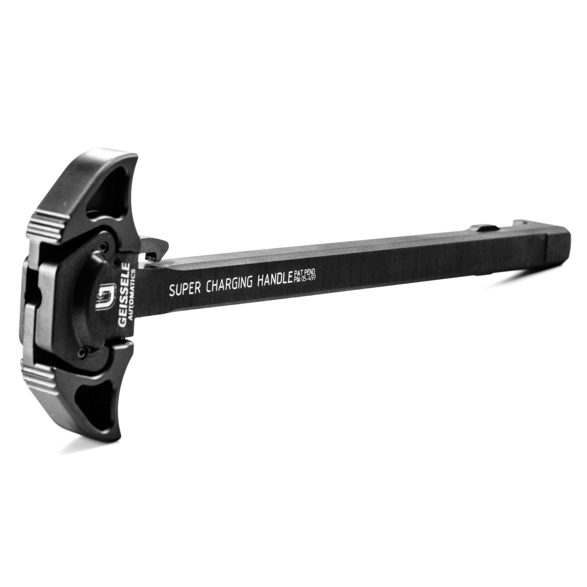 Geissele Automatics Airborne AR-15 Charging Handle, Low Profile, Black (05-497B)