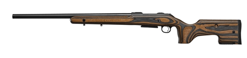 CZ 600 Range, Bolt Action Rifle, 308 Winchester, 24" Threaded Barrel, 5/8X24 Thread Pitch, Grey And Brown Laminate Stock with Adjustable Comb, Drilled and Tapped For Remington 700 Bases, Adjustable Trigger, 2 Position Safety, 5 Rounds, 1 Detachable Magazin