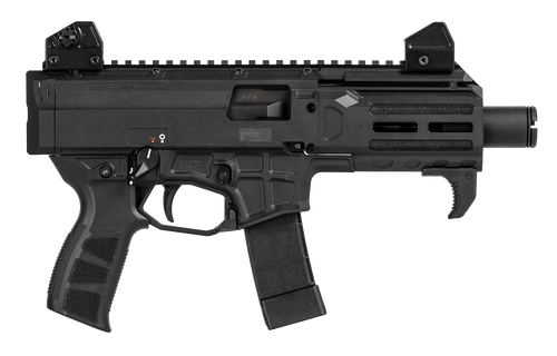 CZ Scorpion 3+ Micro 9mm, 4.2" Threaded Barrel, Black, 20rd