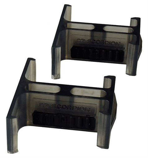 CZ-USA Mag Coupler 30rd Compatible w/ CZ Scorpion Magazines Smoke Plastic 19888