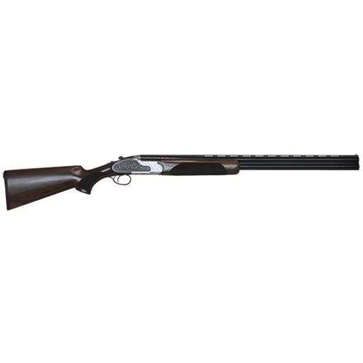 CZ-USA WingShooter Elite 20 Gauge 3" 2rd 28" Gloss Black Chrome Barrel, Engraved Satin-Gloss Chrome Metal Finish, Turkish Walnut Stock Includes 5 Chokes 06456