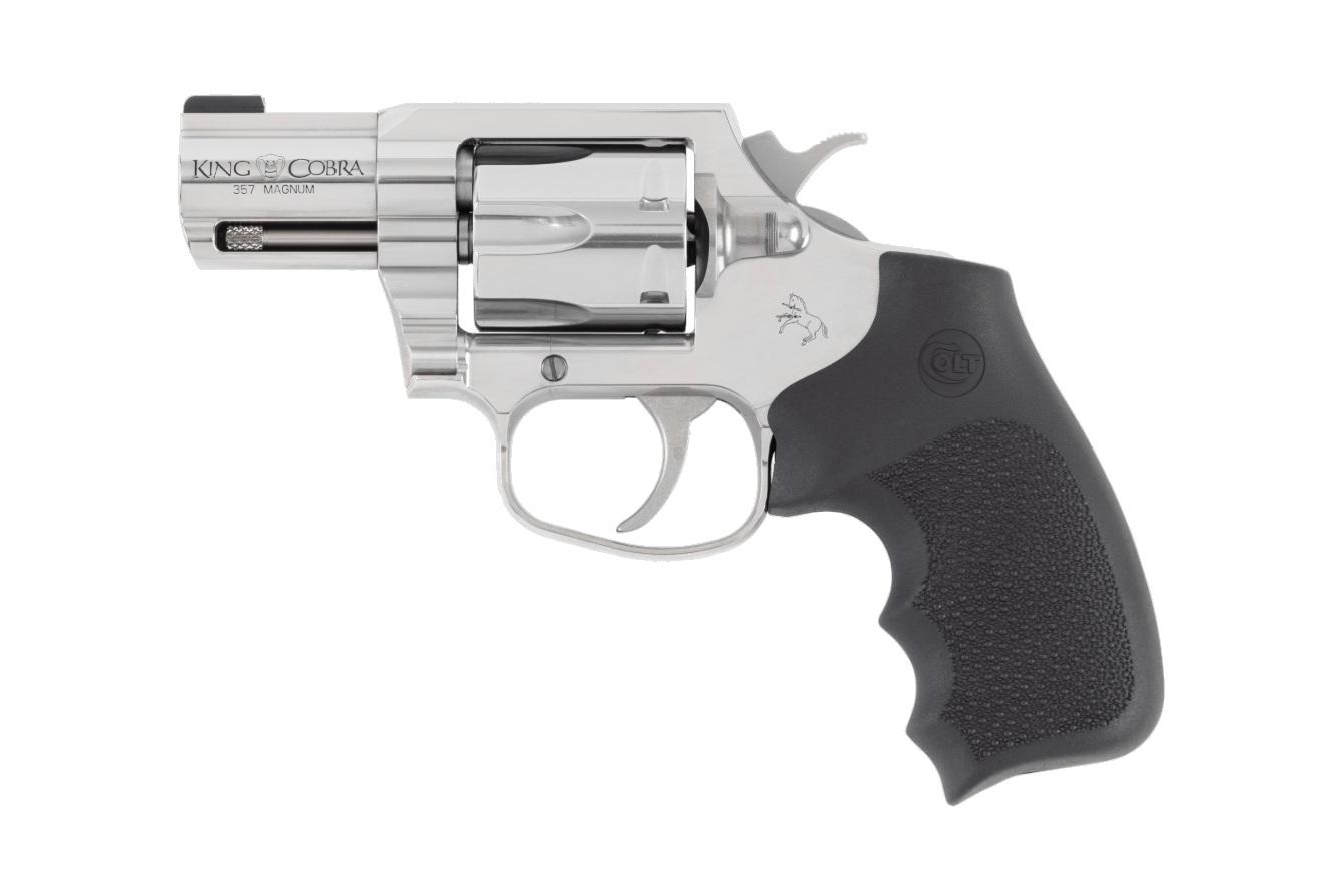Colt King Cobra Carry Revolver KCOBRA-SB2RBB-S, 357 Magnum | 38 Special, 2in, Synthetic Grips, 6 Rds