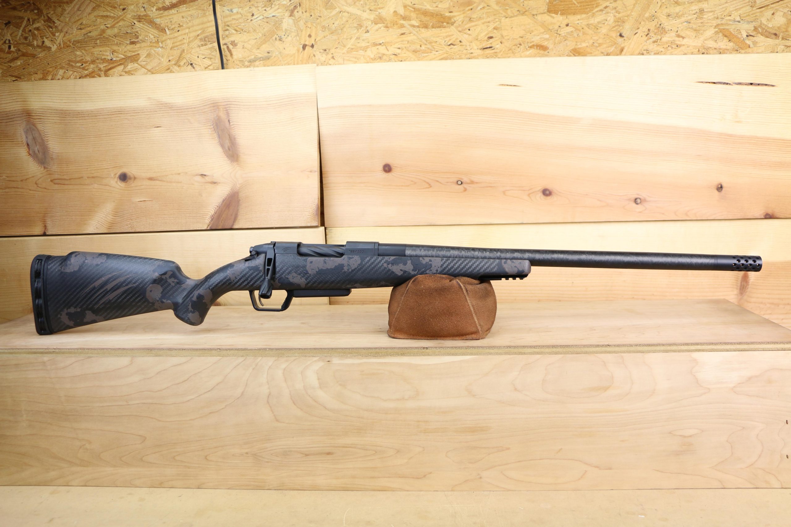 Fierce Carbon Rogue XP Rifle ROGSCX25CM20BT, 25 Creedmoor, 20", Carbon Bull Barrel, Radial Brake, Black/Trophy Finish