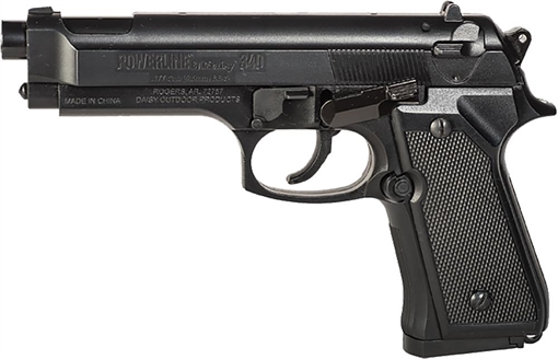 Daisy 0340 Powerline Air Pistol Spring Piston 177 13+1 Black Checkered Polymer Grips 980340342 980340-342