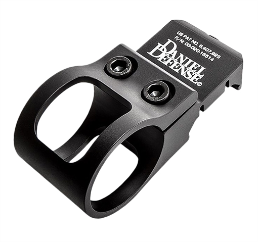 Daniel Defense Offset Flashlight Mount with 1" Diameter Aluminum Black Hard Coat Anodized 03-020-16514