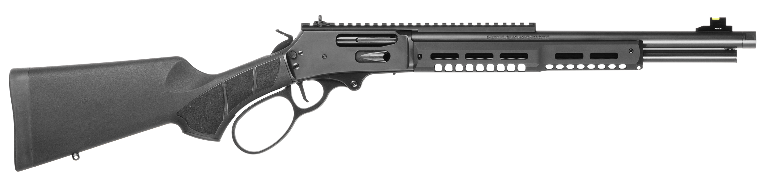 Smith & Wesson Model 1854 Stealth Hunter Lever Action Rifle 14454, 30-30 Win, 16.5 in Threaded, Polymer Stock, Black Finish, 5+1