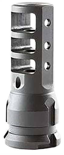 Dead Air Armament Key Mount, Muzzle Brake, 45 Caliber, .578X28, Nitride Finish, Black DA160