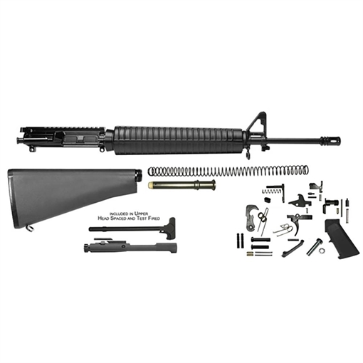 Del-Ton A2 20" AR-15 Lightweight Rifle Kit 1:9T (Complete Lower Parts Kit Included) RKT110