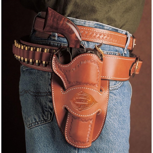 DeSantis Desperado Holster for Colt SAA 4.75" Tan RH 088TC54Z0