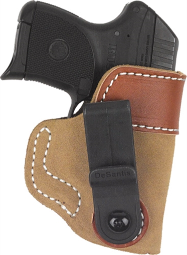 DESANTIS SOFT TUCK HOLSTER IWB RH LEATHER S&W B-GUARD 380 NAT 106NAU7ZO 106NAU7Z0