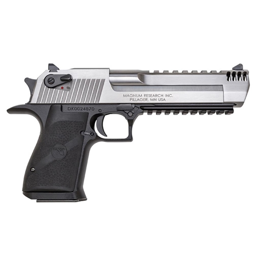 Magnum Research Desert Eagle Mark XIX L6 357 Mag 6" 9+1 Black Hardcoat Anodized Aluminum Frame Stainless Steel Slide Black Polymer Grip DE357ASIMB