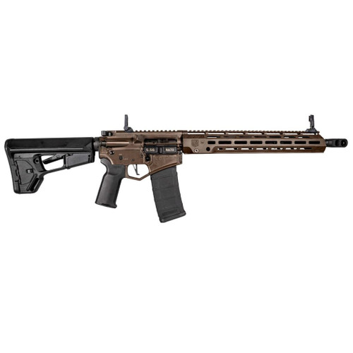 Diamondback DB15 5.56/.223, 16" Barrel, Midnight Bronze, Adjustable Magpul ACS-L Stock, K2+ Grip, 30rd
