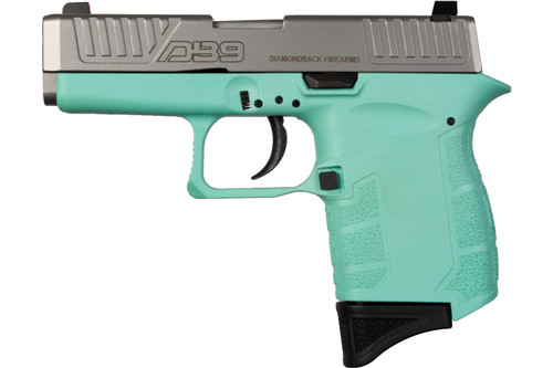 Diamondback DB9 G4 9mm, 3.1" Barrel, 3-Dot Sights, NTS, Mint, 6rd