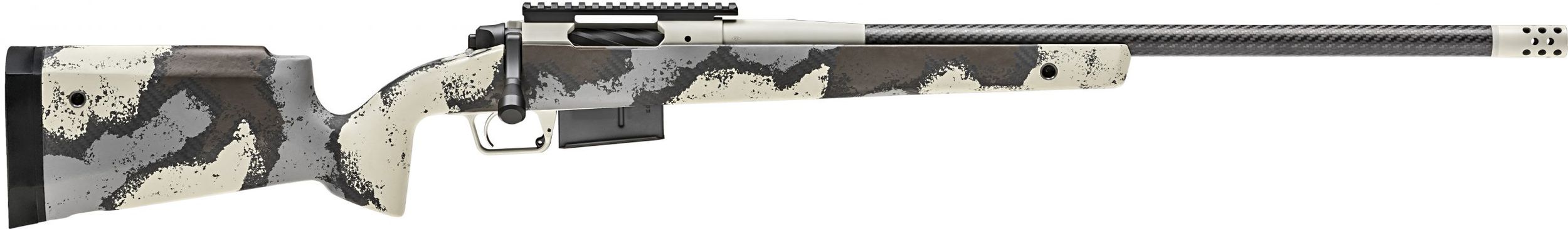 Springfield 2020 Waypoint Rifle BAW92465PRCCFD, 6.5 PRC, 24" Carbon Fiber Barrel, Ridgeline Carbon Fiber Stock, 3 Rds
