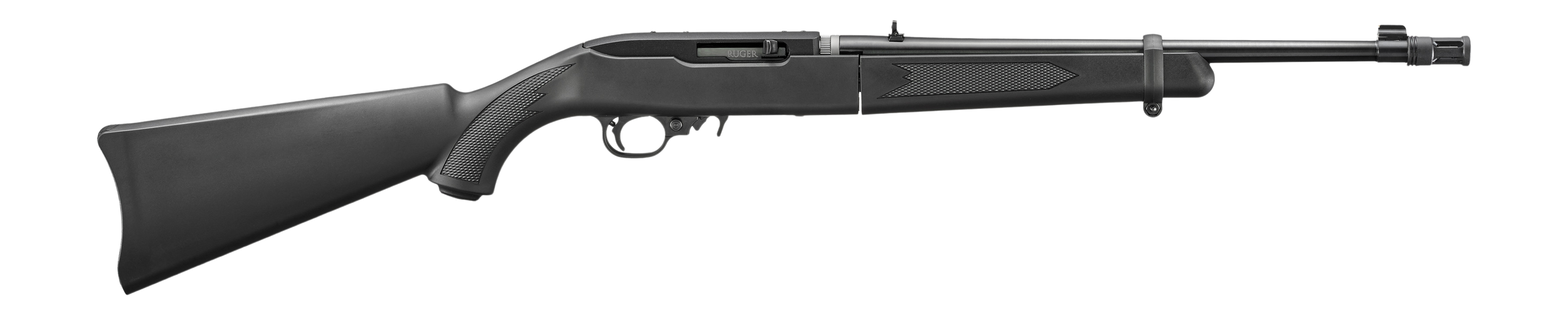 Ruger 10/22 Takedown Rifle 32011, 22 Long Rifle, 16.4", Black Synthetic Fixed Stock, Satin Black Finish, Threaded, 10 Rds