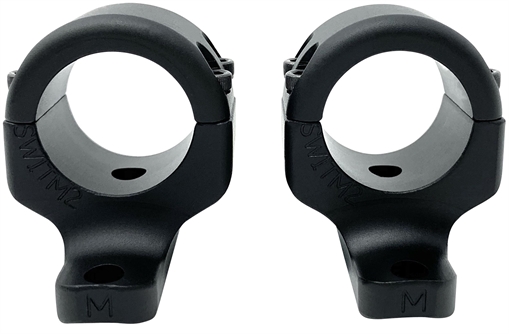 DNZ Game Reaper 2 Scope Mount/Ring Combo Matte Black 1" Savage SW1TM2