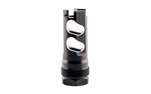 Rearden DPB, Muzzle Brake, 5/8X24 Thread Pitch, .375 Bore Size, Atlas/Atlas XL/Plan B Compatible, Nitride Finish, Black 10018