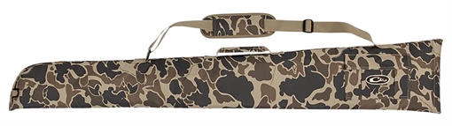 Drake Waterfowl Side-Opening Shotgun Case Exterior Choke Tube Pocket, Carry Handles/Adj. Strap, Hanging D-Ring DW3110016