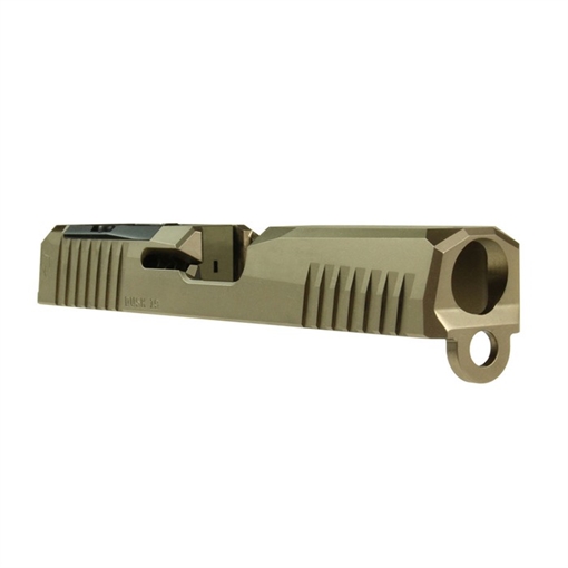 Lone Wolf Dist. DUSK G19 GEN3 9MM LUGER RMR CUT STRIPPED SLIDE FDE LWD-DKSLIDE19-G3-FDE