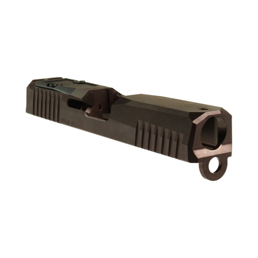Lone Wolf Dist. DUSK G19 GEN3 9MM LUGER RMR CUT STRIPPED SLIDE BRONZE LWD-DKSLIDE19-G3-ORB