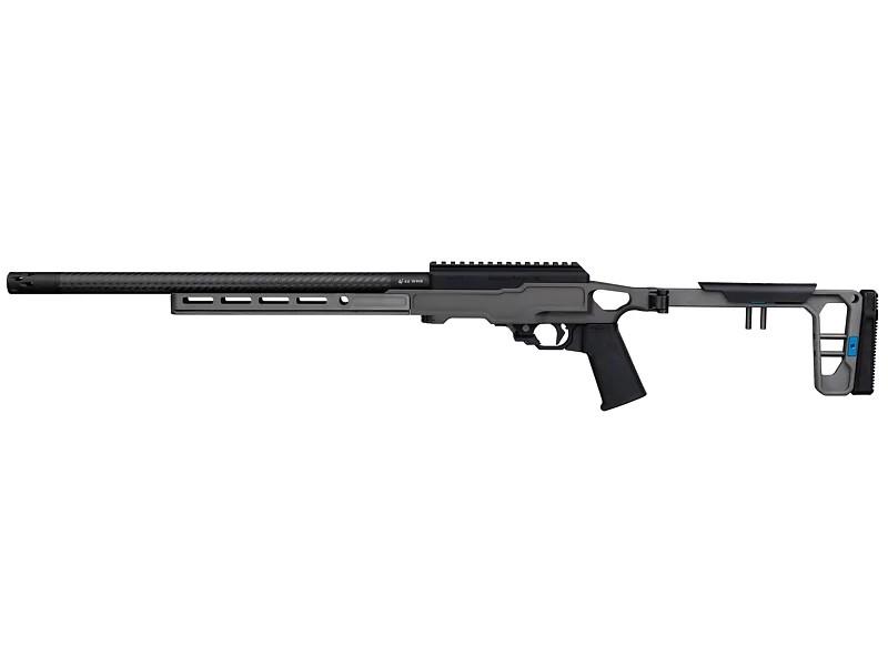 Volquartsen Superlite Rimfire Rifle VCR-0364, 22 WMR, 16.75", Gray Birch La Chassis Stock, Black Carbon Barrel, Rapid Magazine Release