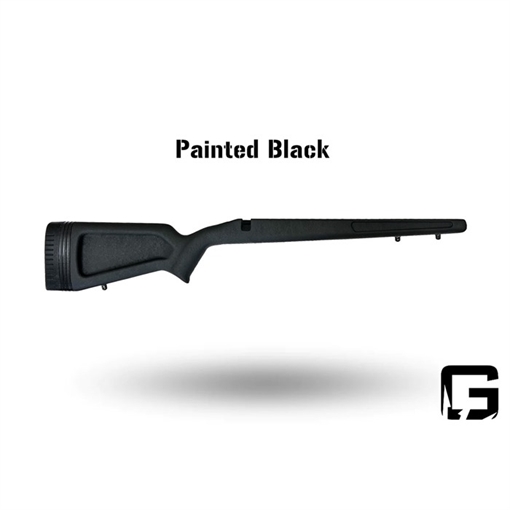 Grayboe EAGLE LONG ACTION RIGHT HAND RIFLE STOCK PAINTED BLACK EA205-10 EA205-00
