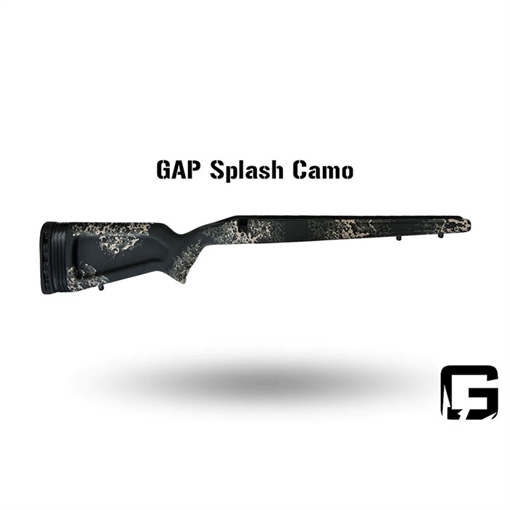 Grayboe EAGLE LONG ACTION RIGHT HAND RIFLE STOCK GAP SPLASH CAMO EA205-42