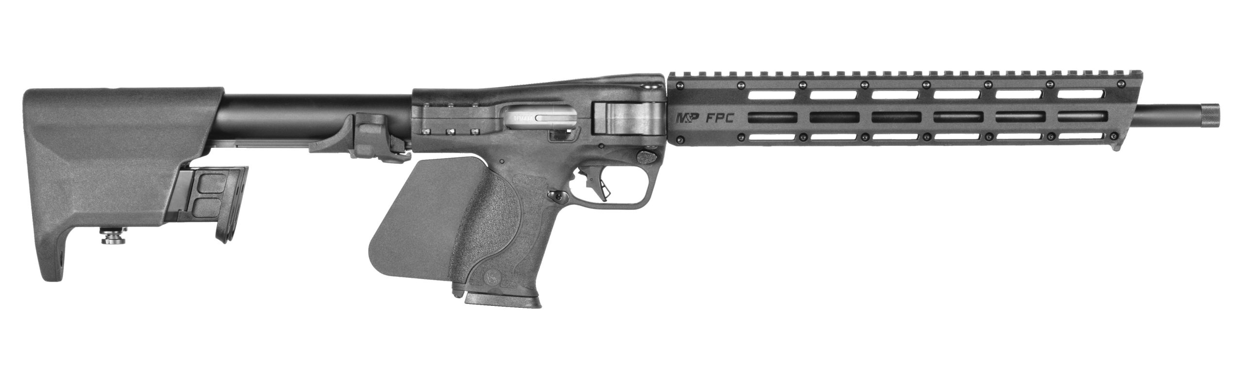 Smith and Wesson M&P15 FPC Rifle 14528, 10mm, 16.25", Collapsible/Folding Black Stock, 10 Rds