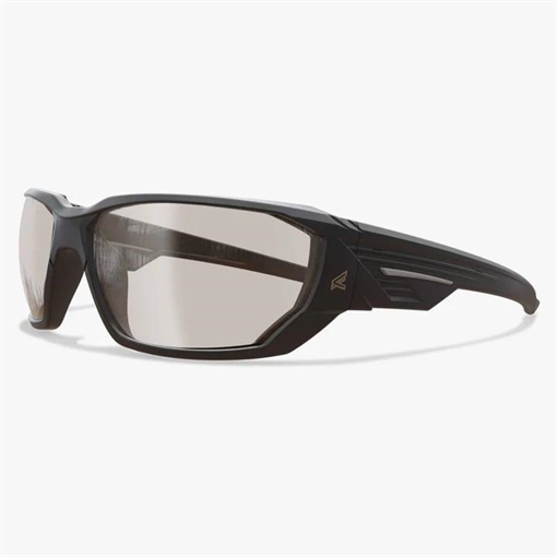 Edge Dawson Safety Glasses Black Frame with Smoke Lens Polarized TXD416