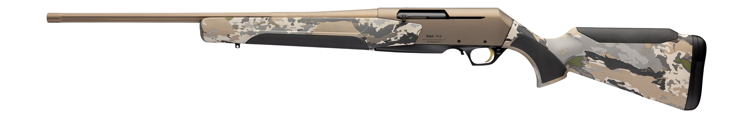 Browning BAR MK4 Speed Left Hand Rifle 039033211, 243 Win, 22", Ovix Camo Synthetic Stock, 4 Rds
