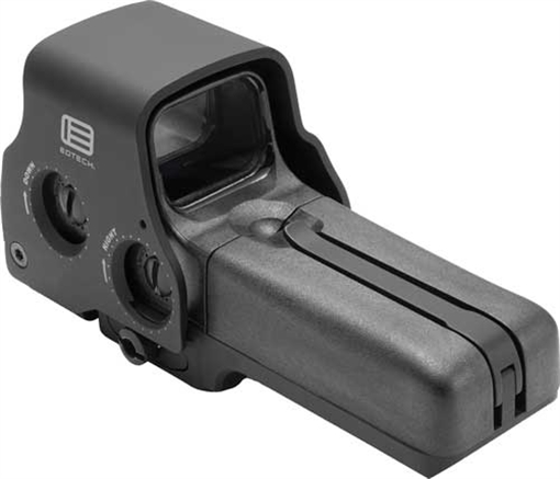 EOTECH 518 Holographic Sight, Red 68MOA Ring with 1-MOA Dot Reticle, Side Button Controls, Quick Release Mount, Black 518.A65 518A65