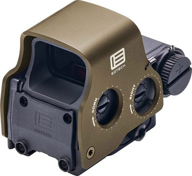 EOTECH XPS3-0 Holographic Sight Black Base Tan Hood NV Compatible - XPS3-OB-T