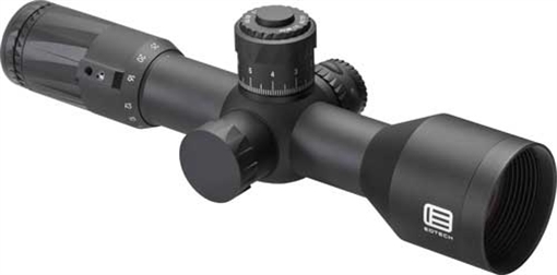 Eotech Vudu FFP Black Hardcoat Anodized 5-25x 50mm 34mm Tube Illuminated Red MD4 MOA Reticle Features Throw Lever VDU525FFMD4