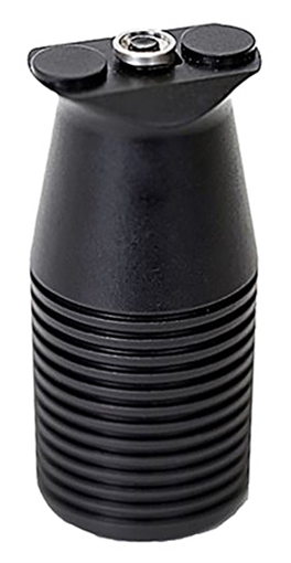 Ergo Mini Max Vertical Forward Grip Black Ribbed Anodized Aluminum, KeyMod Mount 4231BK