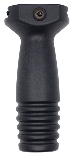 Ergo Pop Bottle Vertical Forward Grip Black Polymer, Ribbed Lower for Picatinny Rail 4253-BK