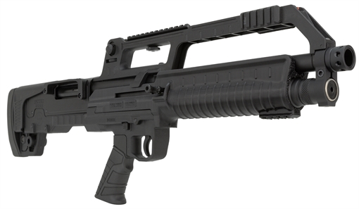 Escort BullTac 12 Gauge Semi-Auto 3" 5+1 18" Black Steel Barrel, Black Picatinny Rail Aluminum/Polymer Receiver, Bullpup w/Pistol Grip Synthetic Stock HEBA12180001