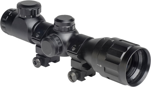 HATSAN OPTIMA 4x32CE AO COMPACT SCOPE W/ RINGS & CAPS HA90505