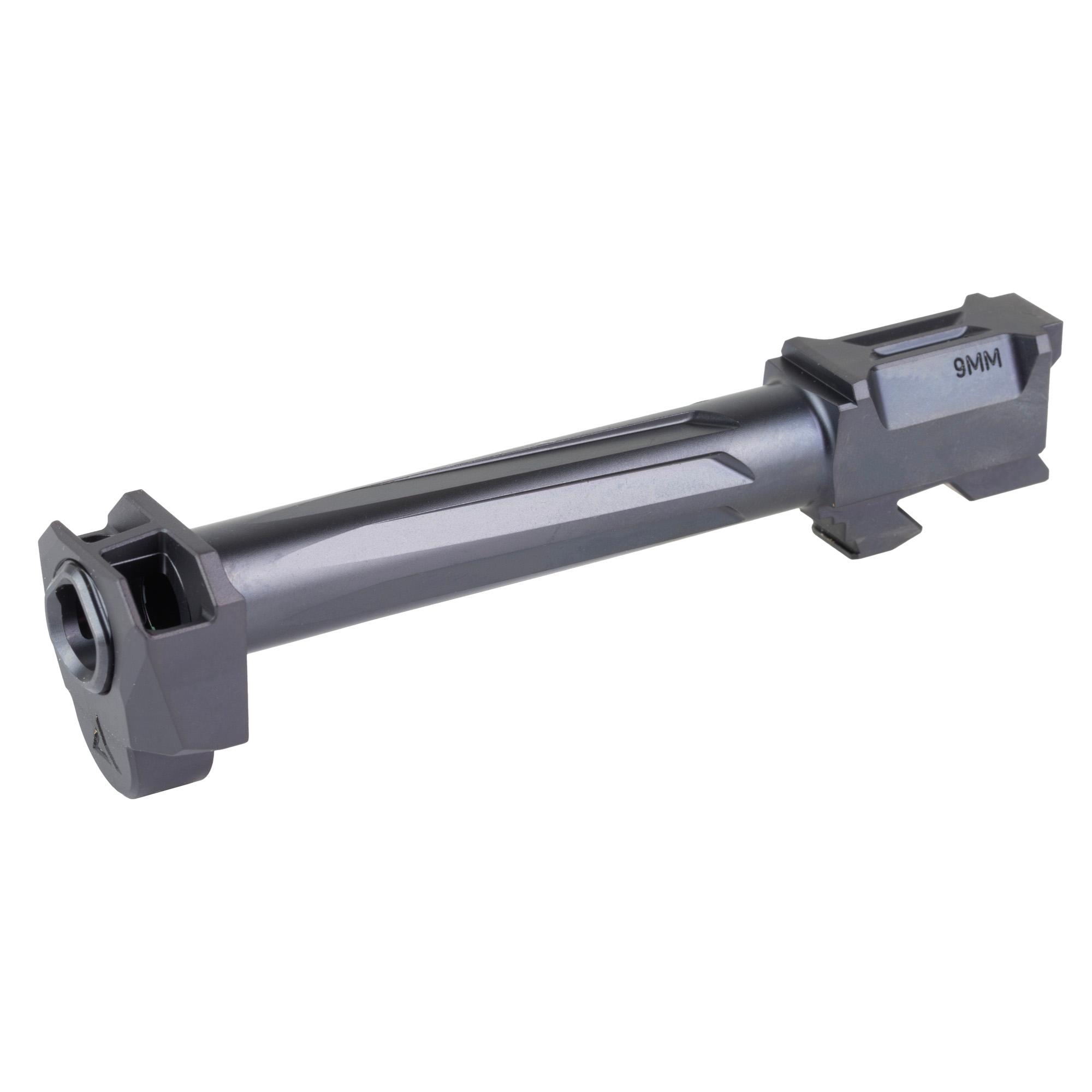 RADIAN Weapons Afterburner + Ramjet Barrel / Compensator R0881 For Glock 17 Gen 3, Black DLC Finish