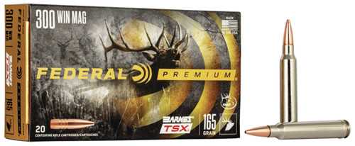 Federal Premium .300 Win Mag, 165gr, BRX, 20rd Box