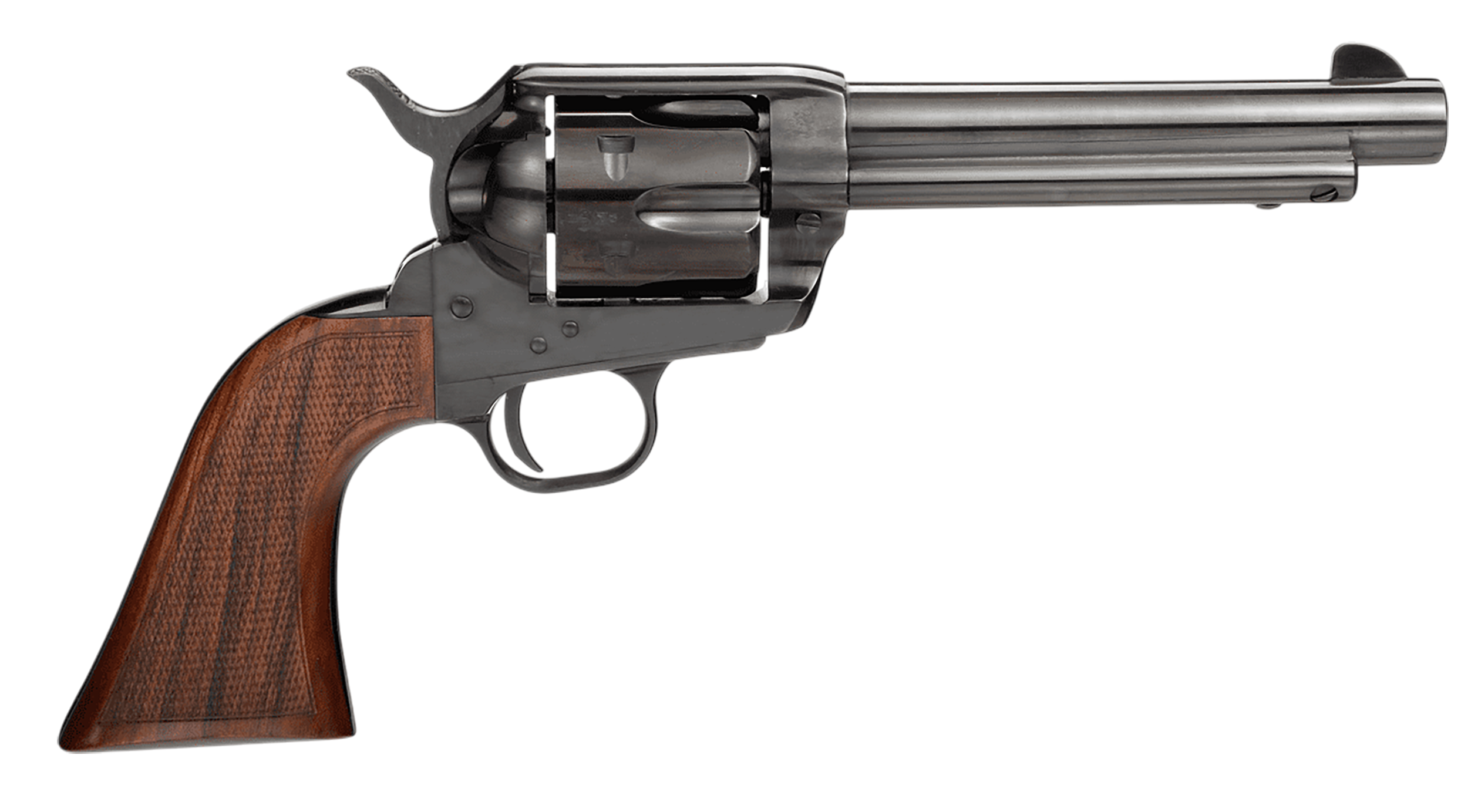 Taylors 1873 TC9 Revolver 200108, 9mm, 5.5in, Walnut Grips, Blued Steel, 6 Rds