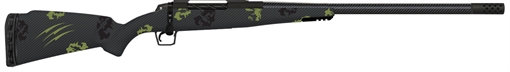 Fierce Firearms CT Rogue 300 Win Mag 3+1 24" Carbon Fiber Barrel, Black Cerakote Titanium Rec, Forest Camo Rogue Stock TROG300WIN24BF