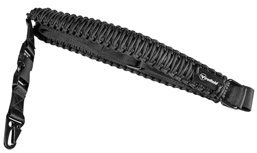 Firefield Single Point Tactical Sling Black Nylon Paracord 28"-31" OAL Adjustable Rifle FF46000