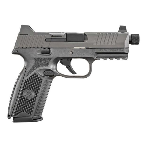FN 509 Tactical Handgun 9mm Luger 17rd(1)&24rd(4) Magazines 4.5" Threaded Barrel Tungsten Gray Finish 66-101829 66101829