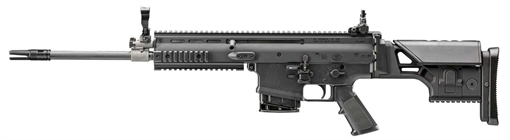 FN America SCAR 17S DMR NRCH, Semi-automatic Rifle, 6.5 Creedmoor, 16.25" Barrel, Anodized Finish, Black, SSR Stock, Polymer Pistol Grip, Adjustable Sights, 10 Rounds, 1 Magazine 38-101747 38101747
